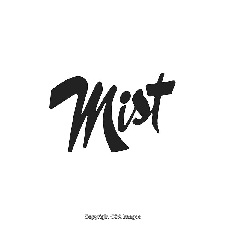 Black Stylish Typography Effect on a White Background