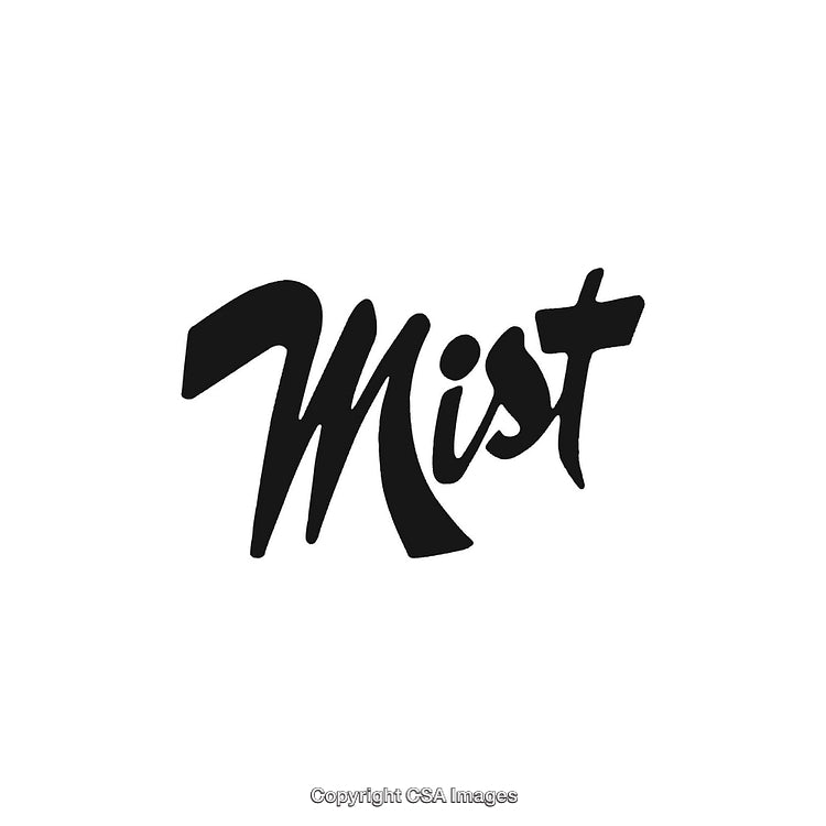 Black Stylish Typography Effect on a White Background