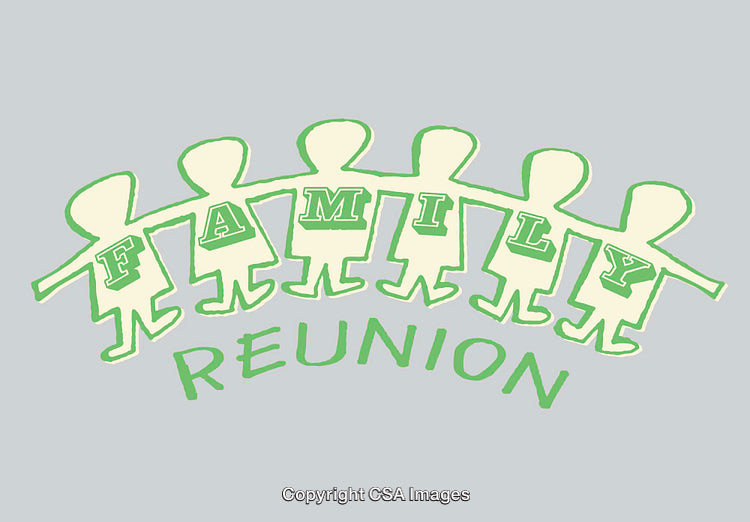 Illustration of Unity at a Family Reunion in Artistic Style