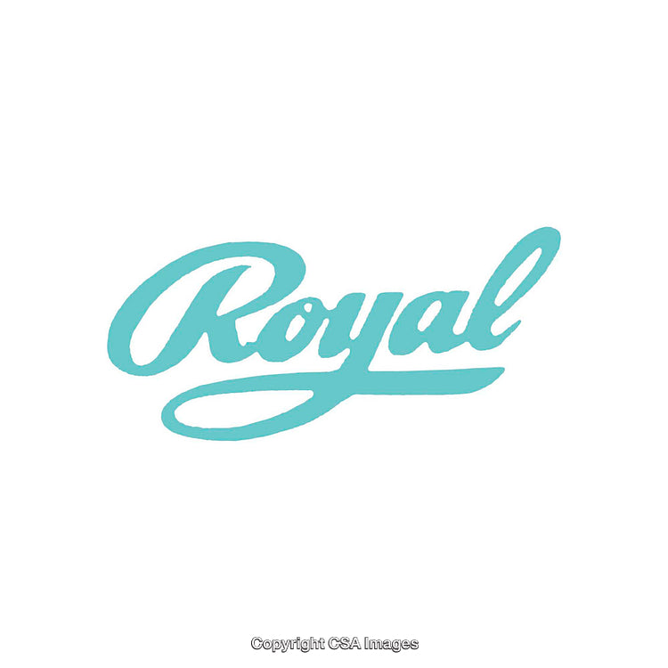 Stylish Turquoise Script Text on a White Background