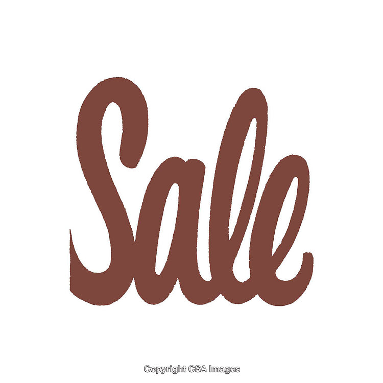 Bold Handwritten Calligraphy Design for Promotional Sale Announcements