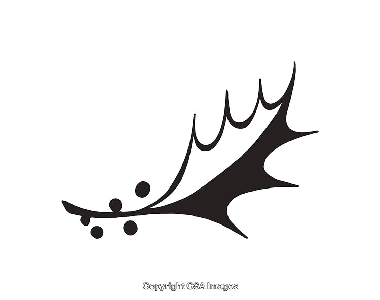 Abstract Black and White Ink Icon Artwork with Geometric Patterns