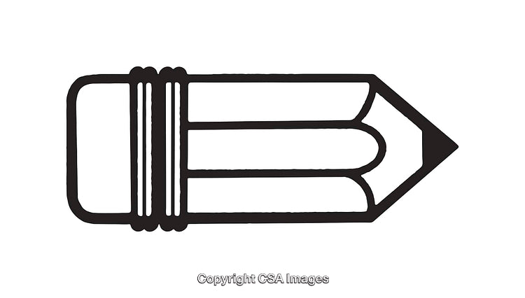 Minimalistic Black and White Line Art Pencil Illustration Design