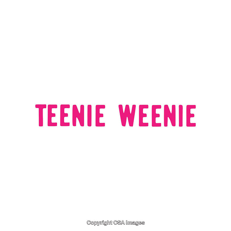 Bright Pink Text Design on a Minimal White Background