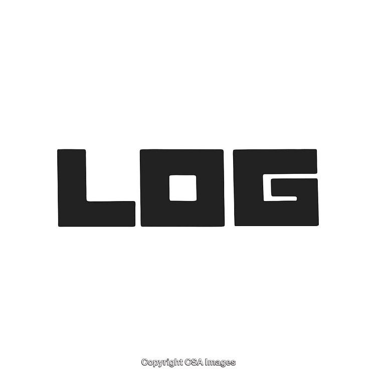 Bold Monochrome Text Logo Design Centered on White Background