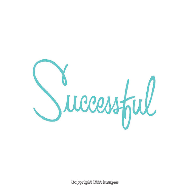 Motivational Handwritten Blue Text on White Background for Inspirational Concepts