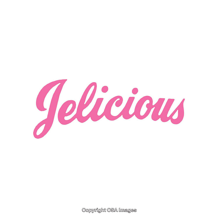 Stylized Pink Script Text Logo Design on White Background