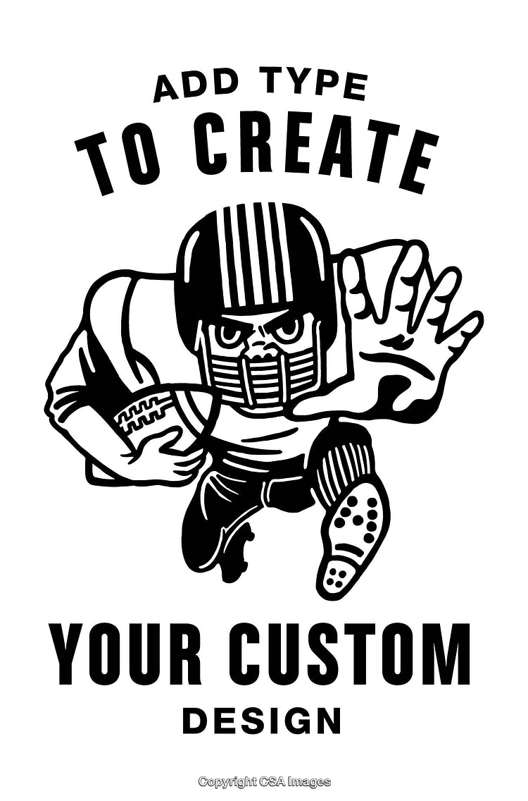 Football Player Design Format