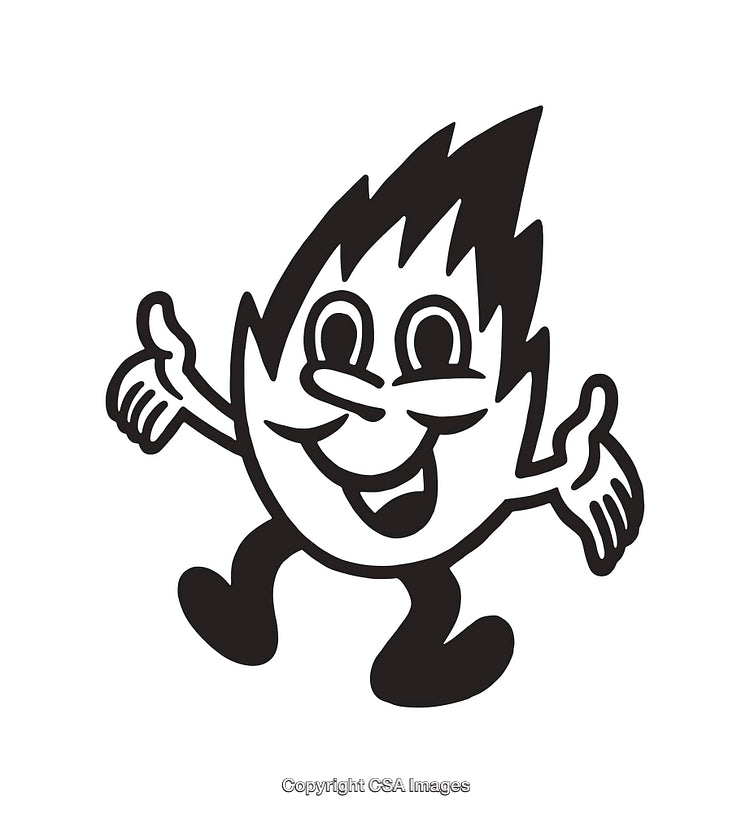 Happy Cartoon Character Illustration With Thumbs-Up Pose