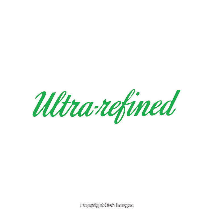 Minimalistic Ultra-Refined Text Design in Vibrant Green on White