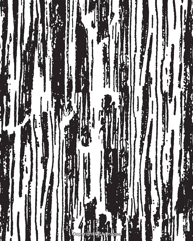 Black and White Abstract Vertical Pattern with Organic Texture