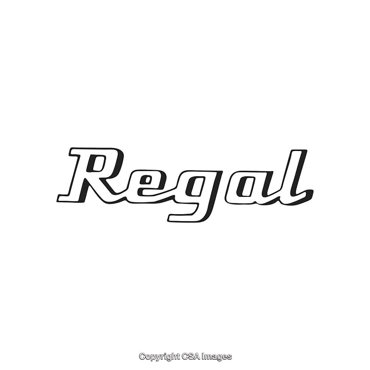 Elegant Black And White Regal Logo With A Simple Typography Design