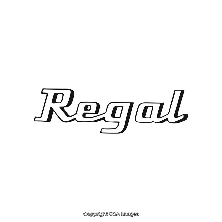 Elegant Black And White Regal Logo With A Simple Typography Design