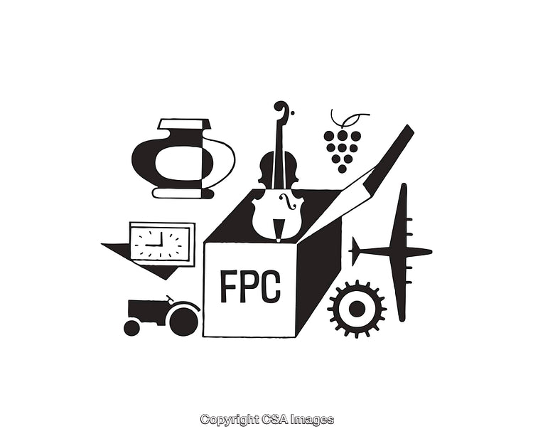 Collection of Black and White Icons Depicting Various Objects and Themes