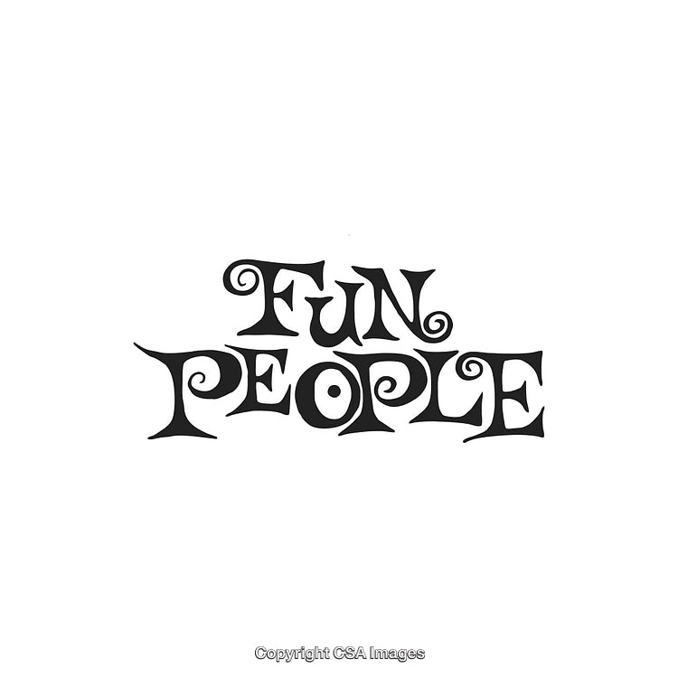 Retro Inspired Typography Artwork With Swirling Fonts and Fun Expression