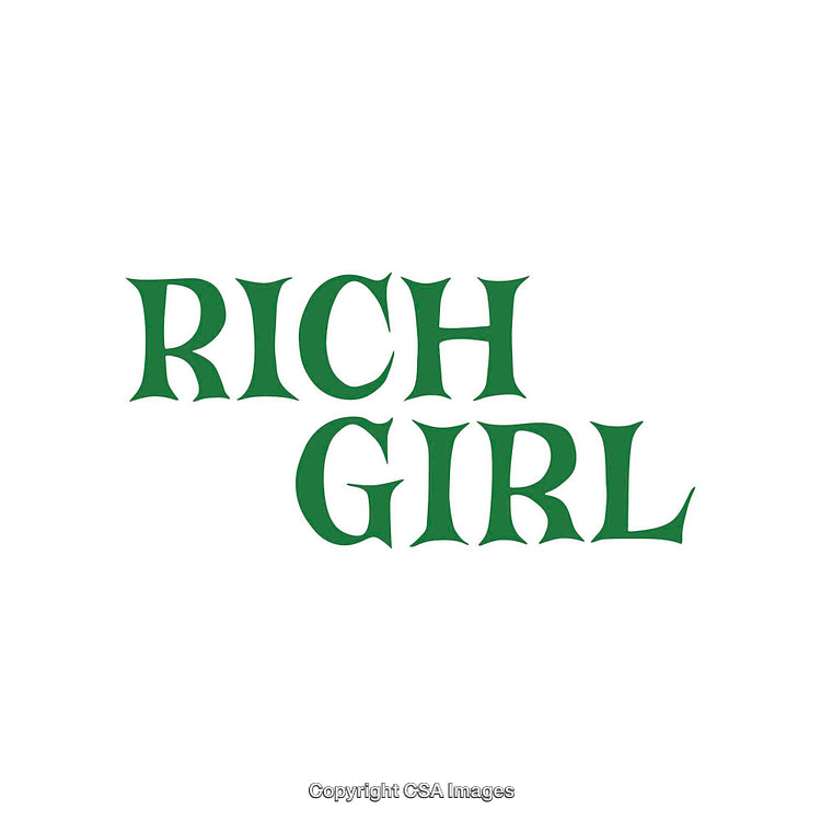 Elegant Typography Featuring Bold Green Text on White Background