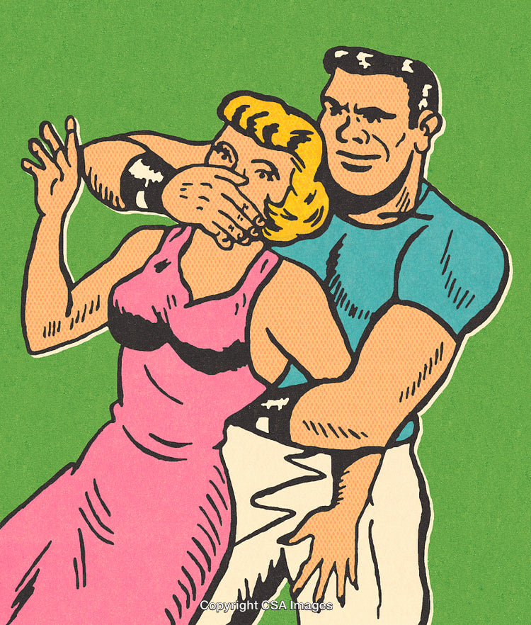Comic Style Artwork With Surprising and Dramatic Scene Depiction