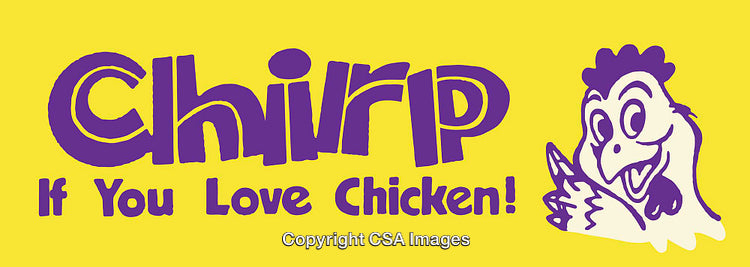 Colorful Logo Design Featuring a Happy Chicken With Text Tagline and Bright Colors