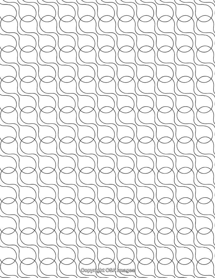 Seamless Black and White Geometric Pattern for Modern Design Backgrounds