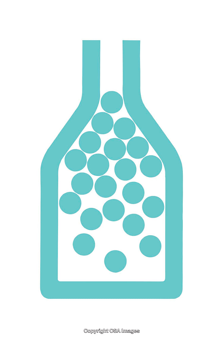 Minimalist Icon Representing a Science Flask Related to Chemistry Concepts
