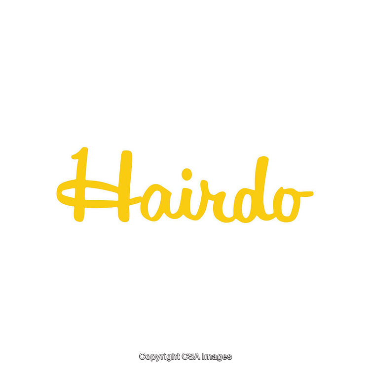 Yellow Handwritten Style Brand Text Logo on White Background
