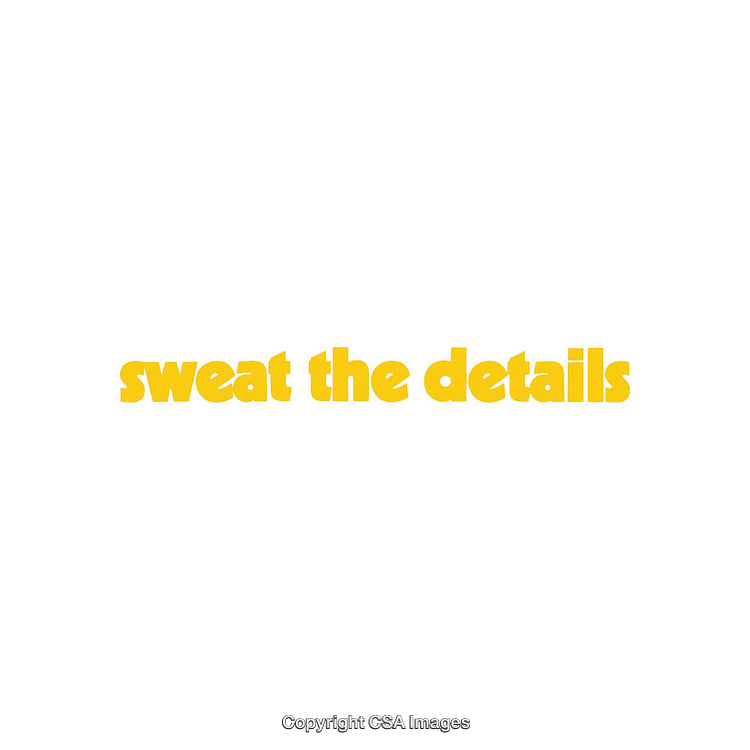 Motivational Quote Graphic Displayed in Bold Yellow Text on White Background