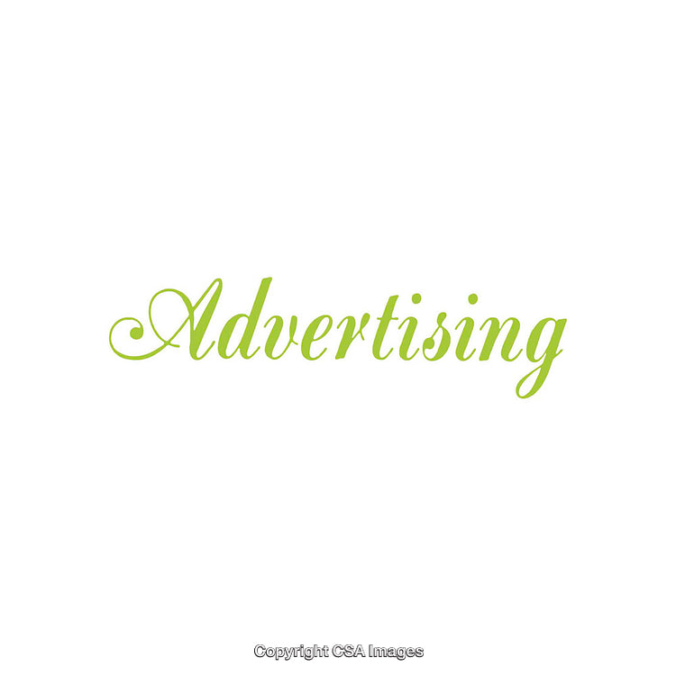 Creative Green Script Text Design for Advertising Visual Concepts