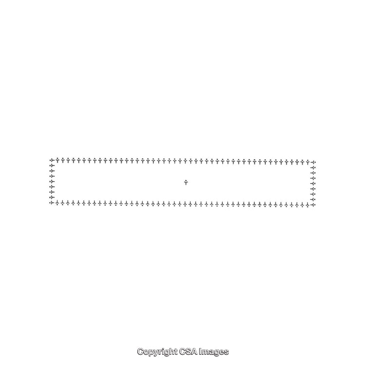Minimalist Design Featuring Cross Symbols in a Balanced Rectangular Layout