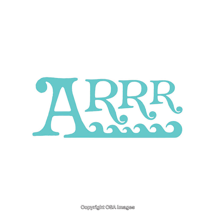 Whimsical Nautical Themed Typography With Waves and Playful Design Elements