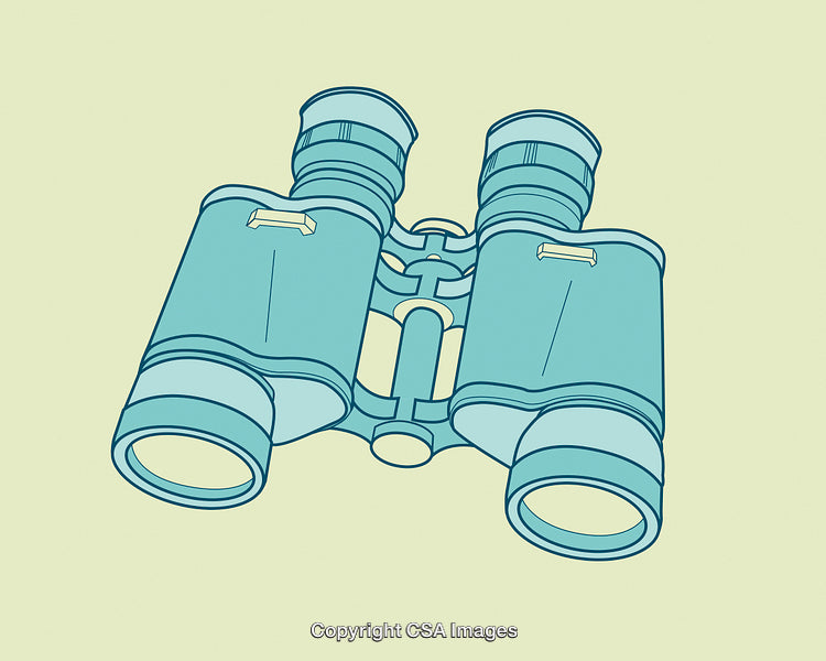 Blue Binoculars