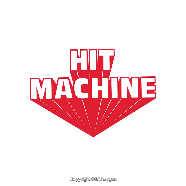 Bold Red and White Logo Design with Radiating Style