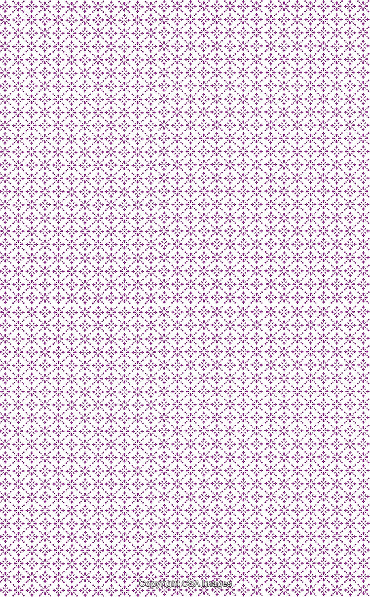 Elegant Purple Pattern on White Background for Decorative and Artistic Applications