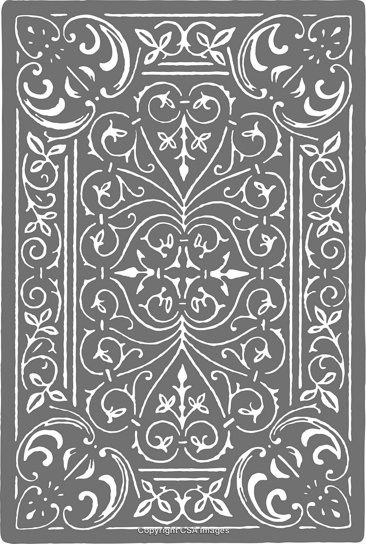 Elegant Ornamental Pattern Background with Intricate Floral and Geometric Motifs