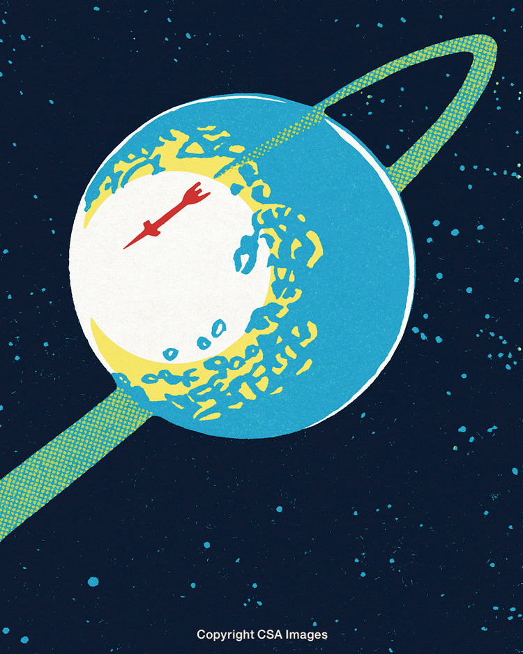 Spacecraft Orbiting a Planet