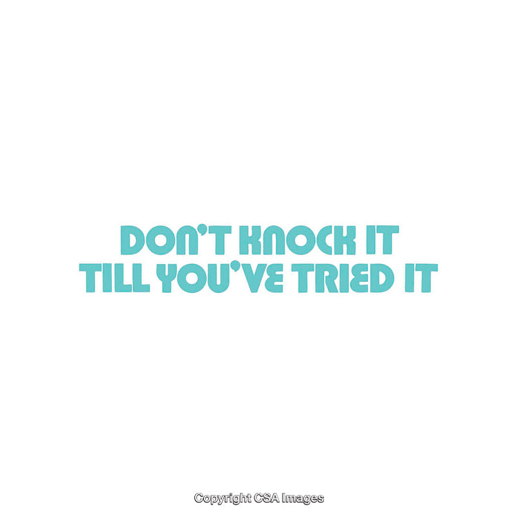 Inspirational Quote Design Featuring Encouraging and Motivational Words in Blue Text