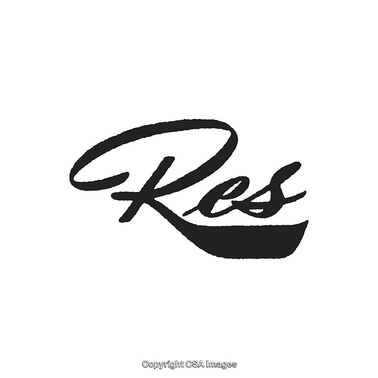 Elegant Black Script Handwriting Logo on White Background