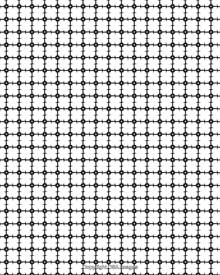 Seamless Black and White Geometric Repeating Pattern for Backgrounds