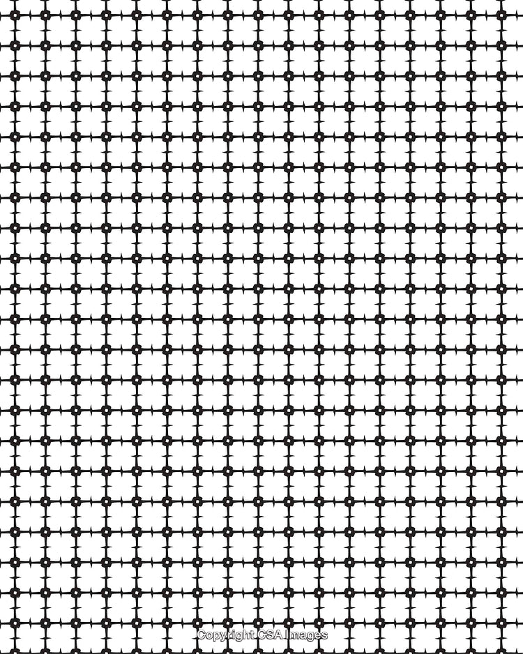 Seamless Black and White Geometric Repeating Pattern for Backgrounds