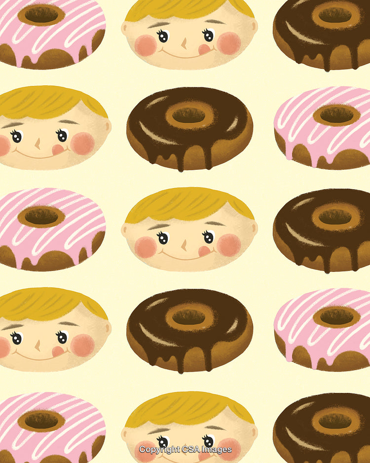 Pattern of Donuts
