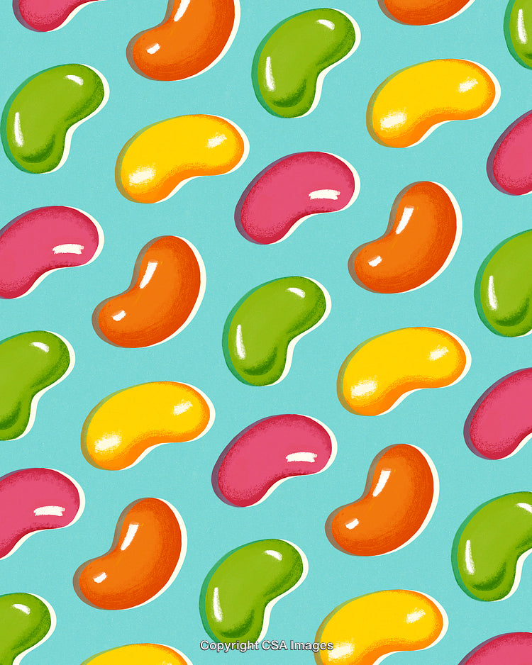Pattern of Jelly Beans