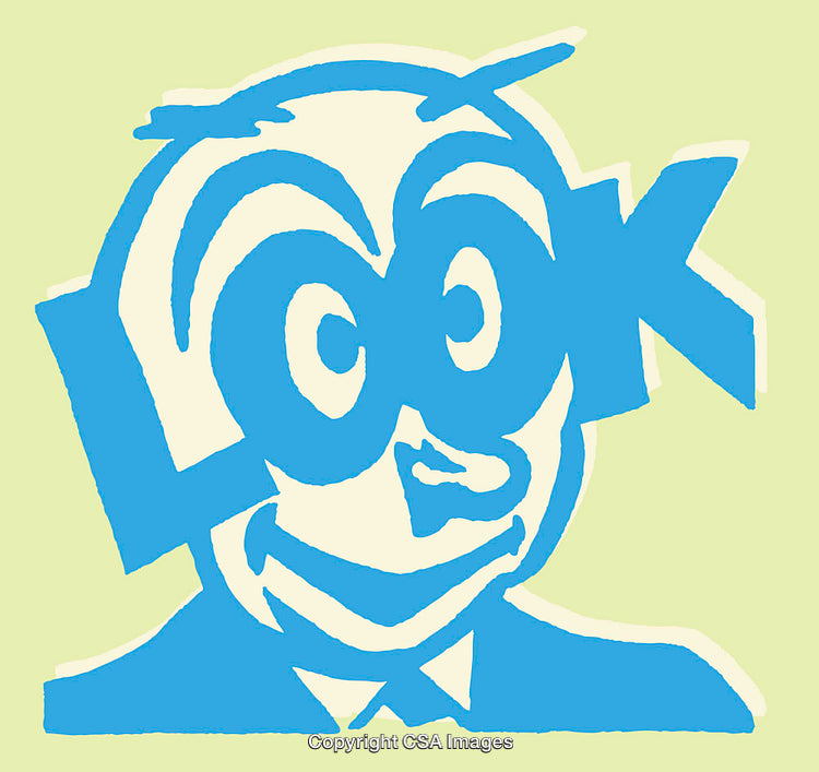 Creative Line Art Illustration Featuring a Whimsical Character Design