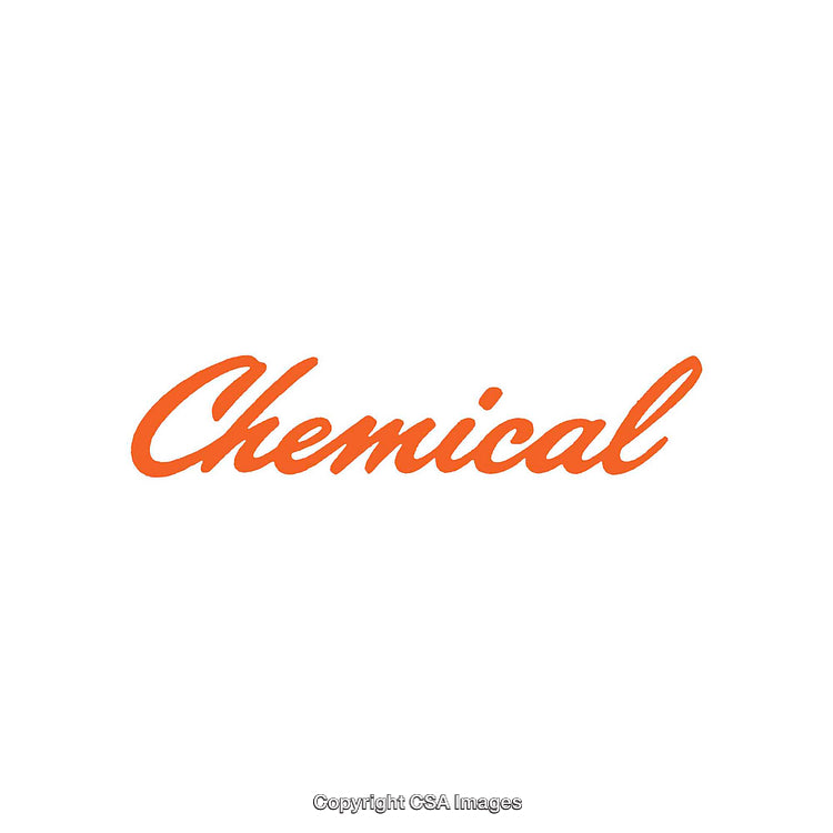 Orange Handwritten Text on White Background
