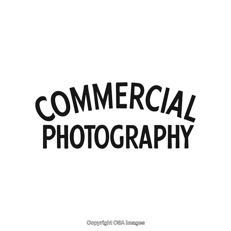 Minimalist Typography of Commercial Photography Concepts in Modern Black Design