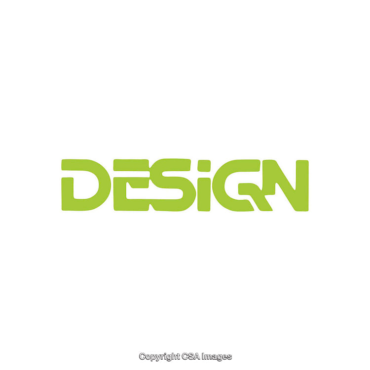 Modern Green Typography Design with Bold and Creative Lettering