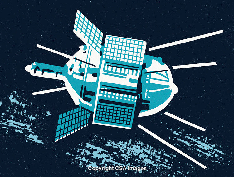 Satellite in Space