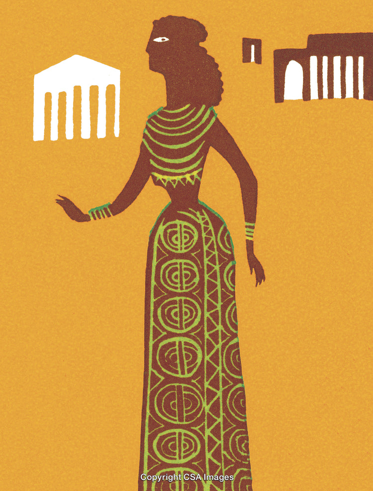 Classic Woman in Costume