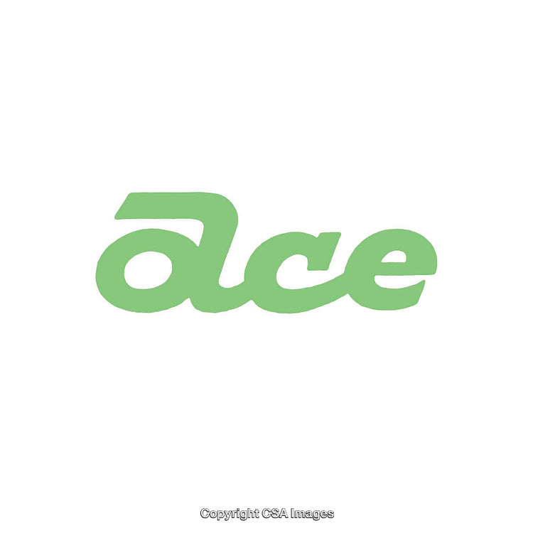 Minimalistic Green Lettering Graphic with a Focus on Simplicity and Design Aesthetics