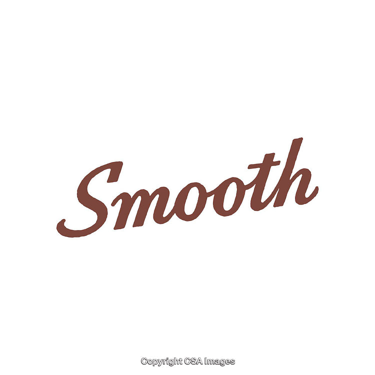 Stylized Word Art Featuring the Text 'Smooth' in a Simple Design