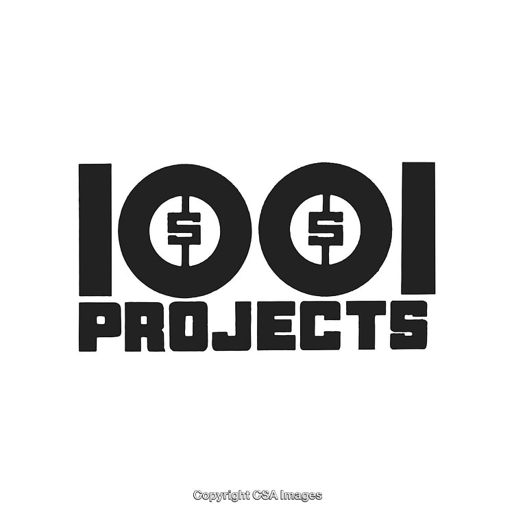 Modern Logo With Bold Typeface Featuring Text and Dollar Symbol