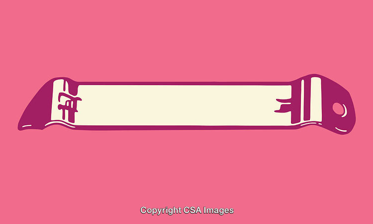 Colorful Minimalistic Illustration of a Tube with Dripping Paint Design